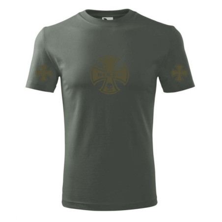 Tričko DAJ REŠPEKT šedé