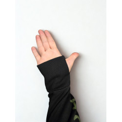 Mikina DAJ REŠPEKT čierna LUX