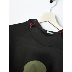 Mikina DAJ REŠPEKT čierna LUX