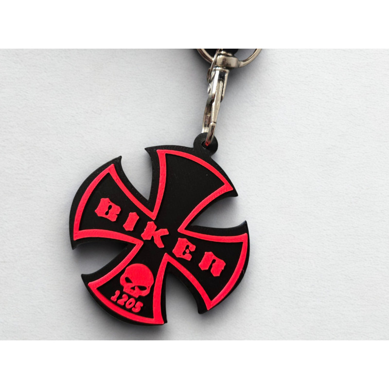 Kľúčenka na krk - červená