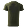 Tričko BIKER army LIMITKA 1205 ks