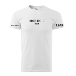 Tričko MOR HO biele LIMITKA 1205ks