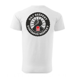 Tričko DAJ REŠPEKT biele